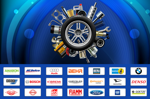Auto Spare Parts Major Brands